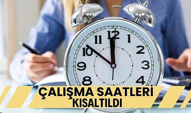 Kamudan net karar: Çalışma saatleri kısaltıldı, ek izin hakları tanındı