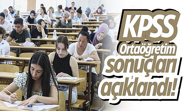 KPSS Ortaöğretim sonuçları açıklandı! 2024 KPSS Ortaöğretim sınav sonuçları nereden bakılır? ÖSYM AİS girişi