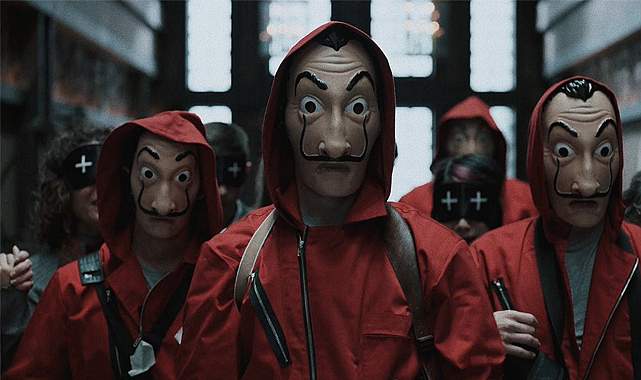 La Casa de Papel'in yıldızı İstanbul'da