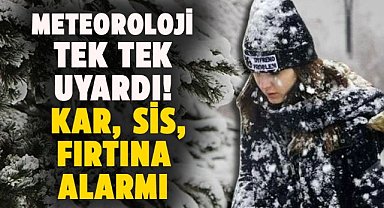 Meteoroloji'den yoğun kar yağışı uyarısı! Kışlıkları çıkarın