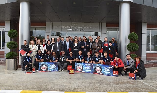 OMÜ'de bilim başarıları kutlandı: akademisyen ve öğrencilere teşekkür belgesi