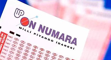 On Numara çekiliş sonuçları açıklandı