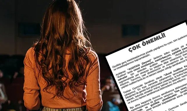 Oyunculuk seçmelerinde taciz skandalı!