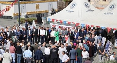 Samsun AK Parti İsrail'i protesto etti