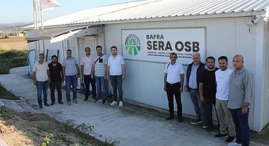 Samsun Bafra Sera Organize Bölgesi, Erzincan'a örnek olacak