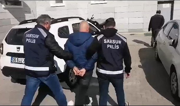 Samsun’da 23,5 yıl hapis cezası bulunan firari zanlı yakalandı