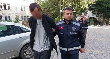 Samsun’da 24 suç kaydı olan hırsız, motosiklet çalıp sattı