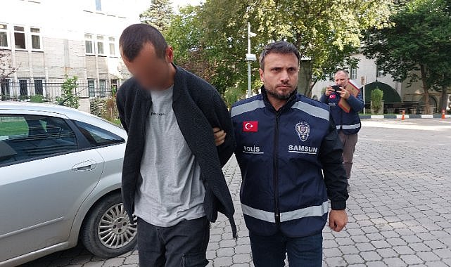 Samsun’da 24 suç kaydı olan hırsız, motosiklet çalıp sattı