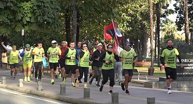 Samsun’da 29 Ekim'e özel 29 kilometre koşu yaptılar