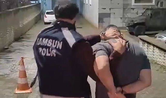 Samsun'da 5 ayrı suçtan aranan hükümlü yakalandı