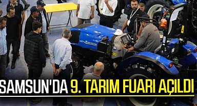 Samsun'da 9. Tarım Fuarı açıldı
