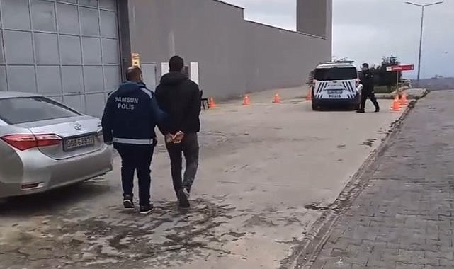 Samsun'da binlerce liralık kazı kazan çalan şahıs tutuklandı