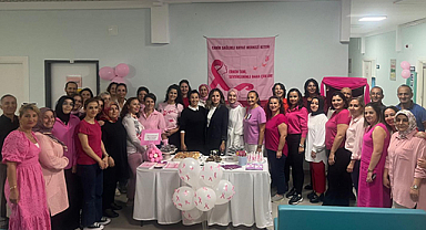 Samsun'da Canik İlçe Sağlık Müdürlüğü meme kanserine dikkat çekiyor