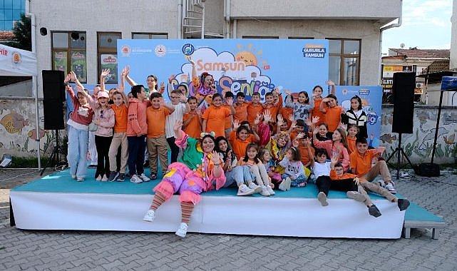 Samsun’da çocuk şenlikleri sürüyor