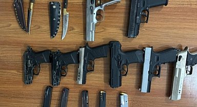 Samsun'da düğünde ruhsatsız silah operasyonu!