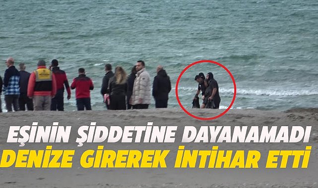 Samsun'da eşinden şiddet gören kadın denizde intihara kalkıştı