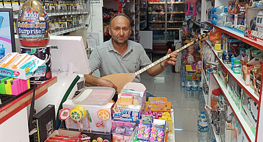 Samsun'da esnafın bağlama tutkusu