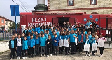 Samsun'da Gezici Kütüphane  12 bin kişiye hizmet veriyor