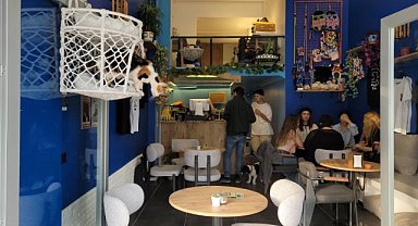 Samsun'da hayvanseverlere özel kafe: ‘Patili Kafe’