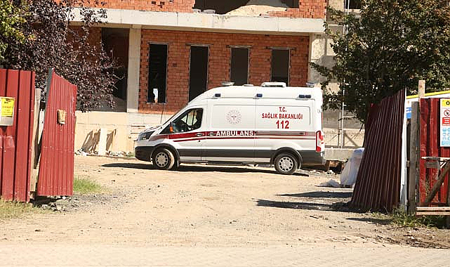 Samsun'da inşaattan düşen işçi yaralandı