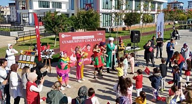 Samsun'da Keşif Kampüsü'nde Cumhuriyet coşkusu