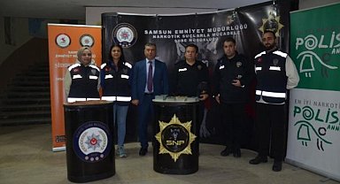 Samsun'da Narkotik Polisi Anne projesi semineri