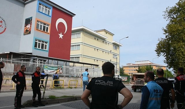 Samsun'da okul çevrelerinde güvenlik önlemleri artıyor