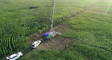 Samsun'da uydu sistemleri görüntü gönderecek, ihtiyaca göre sulama yapılacak