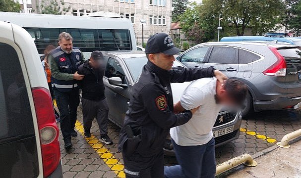Samsun'da uyuşturucu ticareti yapan 4 kişi adliyeye sevk edildi