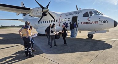 Samsun'dan İstanbul'a hayat kurtaran uçuş