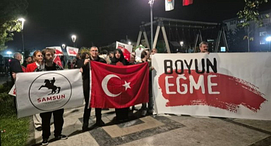 Samsun Gençlik Topluluğu ve Cumhuriyet Semt Evi: 'Cumhuriyet'e ve bağımsızlığa sahip çıkmayı sürdüreceğiz'