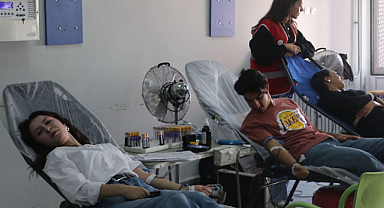 Samsun Havza MYO'dan kan bağışı