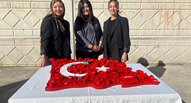 Samsun Kavak’ta Cumhuriyet’in 101. yılına özel bayrak sergisi