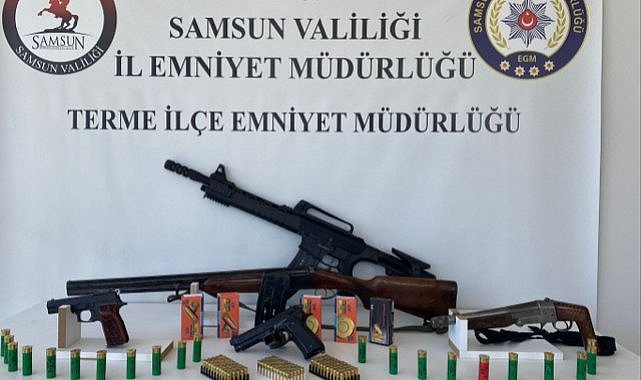 Samsun Terme İlçe Emniyet Müdürlüğü’nden huzur operasyonu