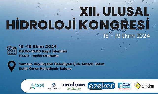 Samsun Üniversitesi Hidroloji Kongresi'ne ev sahipliği yapacak