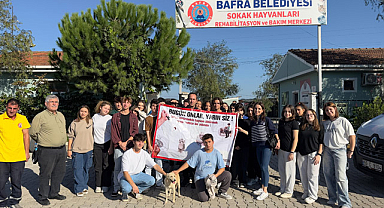 Samsun Yakakent Çok Programlı Anadolu Lisesi öğrencilerinden örnek hareket