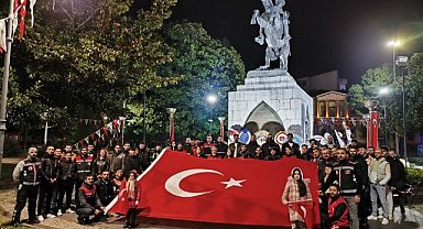 Samsunlu motokuryeler kazaları önlemek için proje hazırladı