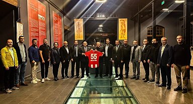 Samsunspor Başkanvekili Bilen’den  ASKON'a teşekkür ziyareti