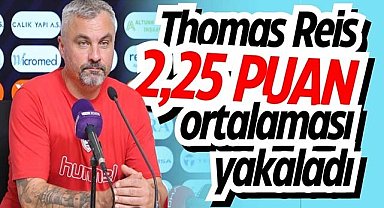 Samsunspor'da Reis 2,25 puan ortalaması yakaladı