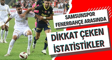 Samsunspor - Fenerbahçe arasındaki istatistikler