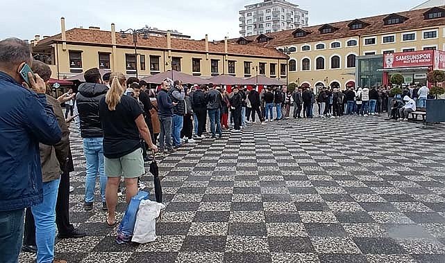 Samsunspor - Fenerbahçe maçına rekor bilet satıldı