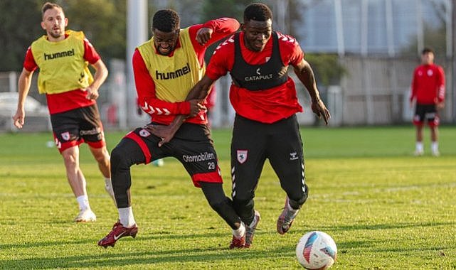 Samsunspor Kasımpaşa maçına hazırlanıyor