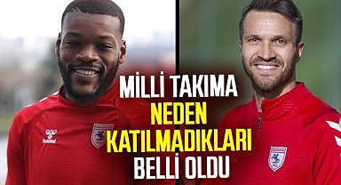 Samsunsporlu Okan Kocuk ve Oliver Ntcham’ın milli takıma neden katılmadıkları belli oldu