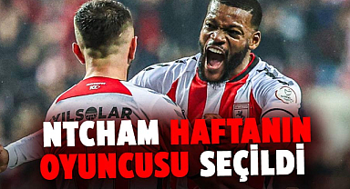 Samsunsporlu Olivier Ntcham haftanın oyuncusu seçildi
