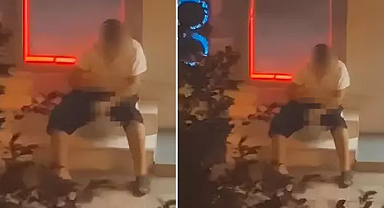 Sokak ortasında mastürbasyon yaptı! İğrenç anları vatandaşlar kaydetti