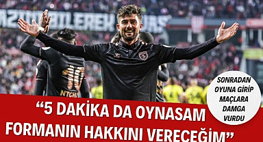 Soner Aydoğdu: '5 dakika da oynasam formanın hakkını vermek istiyorum'