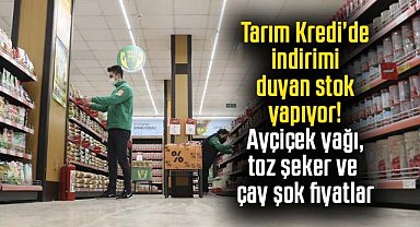 Tarım Kredi’de indirimi duyan stok yapıyor! Ayçiçek yağı, toz şeker ve çay şok fiyatlar