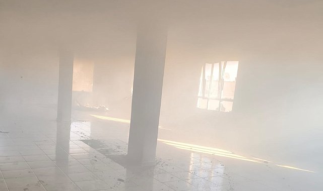 Taziye evi küle döndü