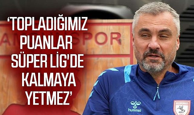 Thomas Reis: Topladığımız puanlar Süper Lig'de kalmaya yetmez