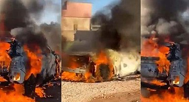 Togg şarj olurken alev aldı!